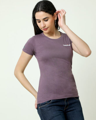 WOMENS ROUND NECK 180 GSM ZIPPER EMBROIDERY